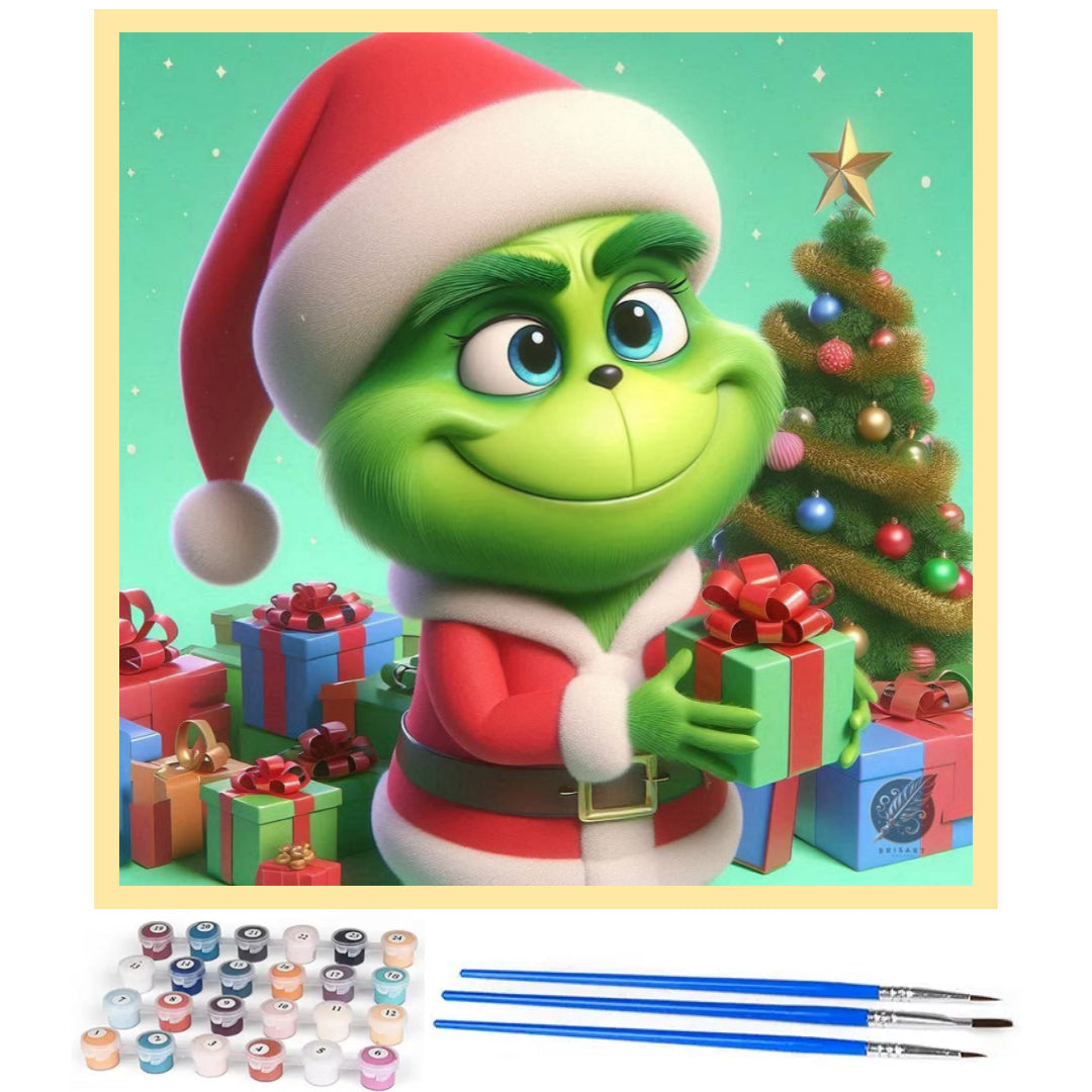 little-grinch-claus-paint-by-number-kit