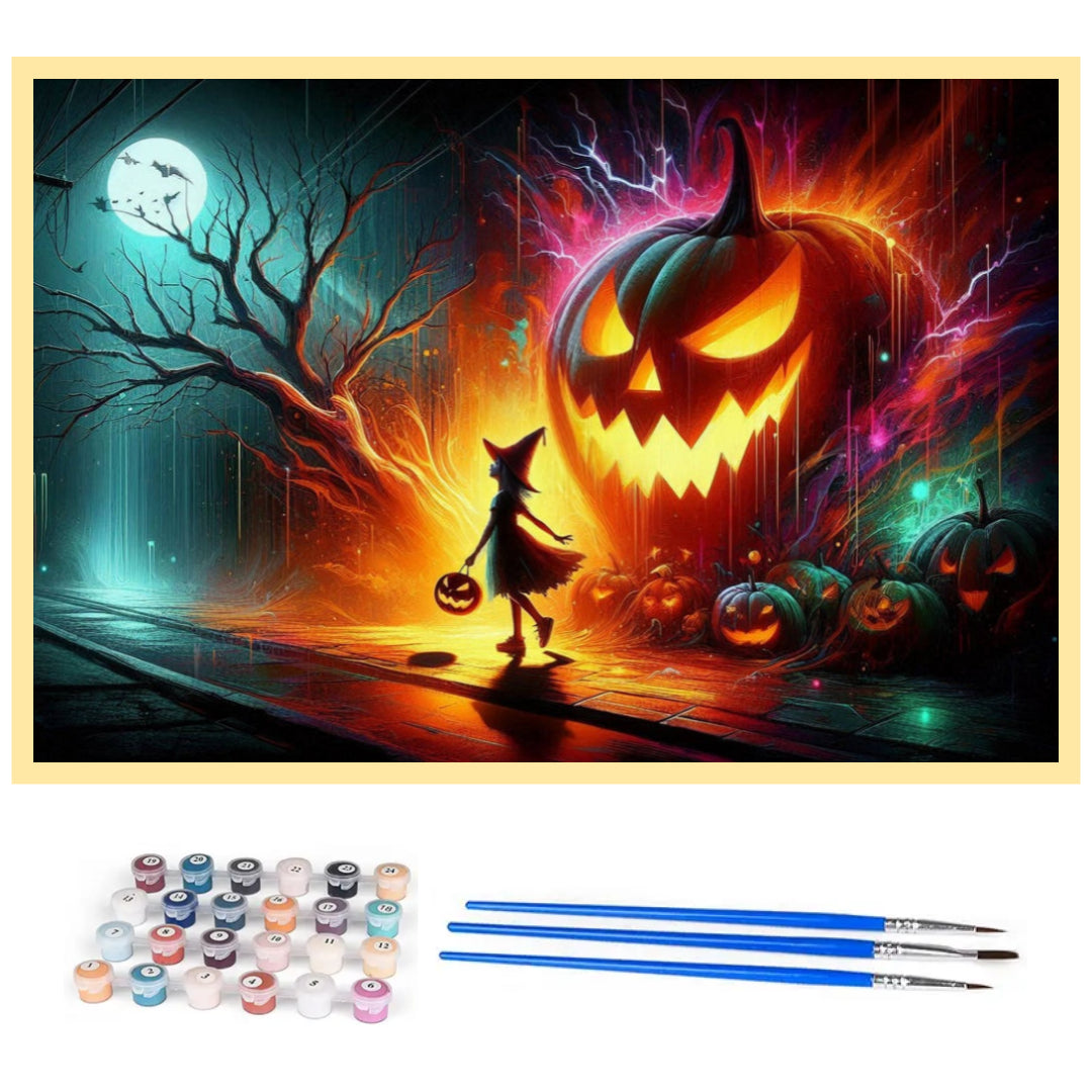 magical-jackolantern-paint-by-number-kit