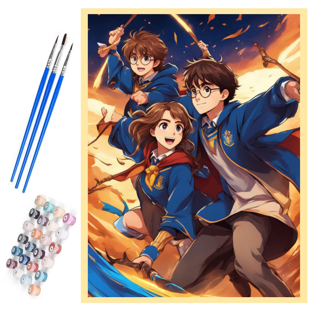 magical-travel-harry-potter-paint-by-number-kit