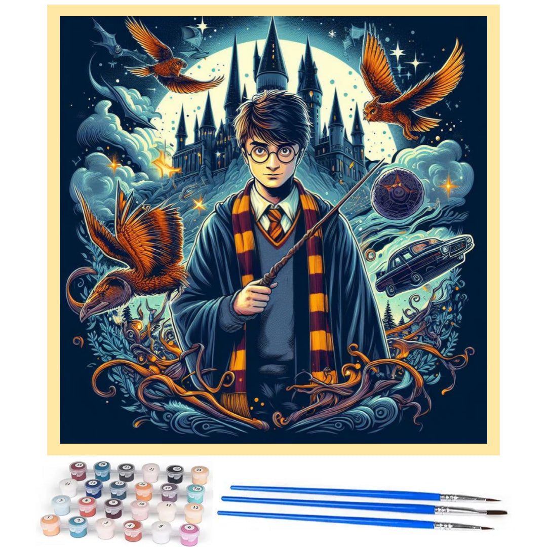 magical-world-harry-potter-paint-by-number-kit