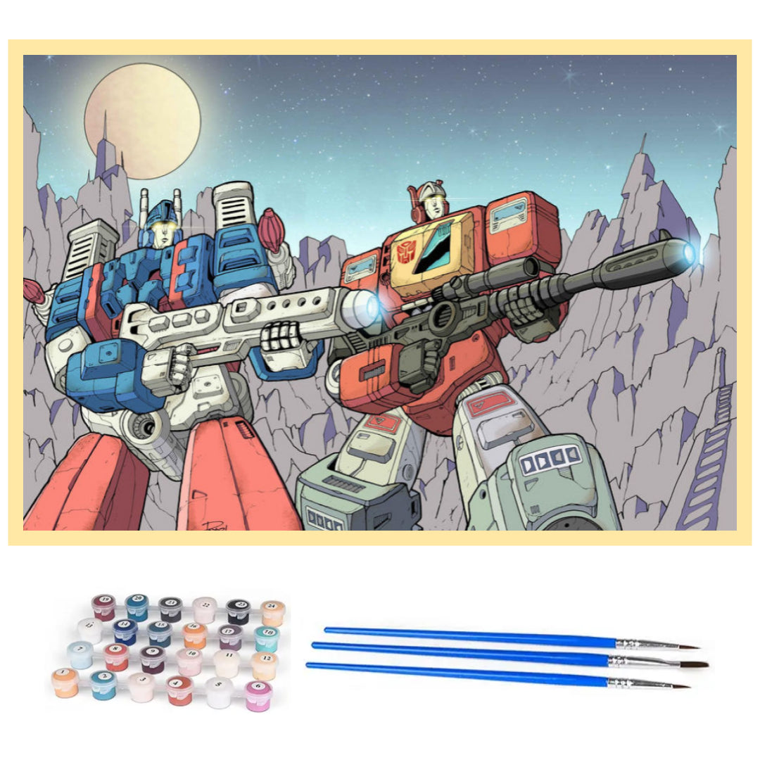 magnus-and-blaster-transformers-paint-by-number-kit