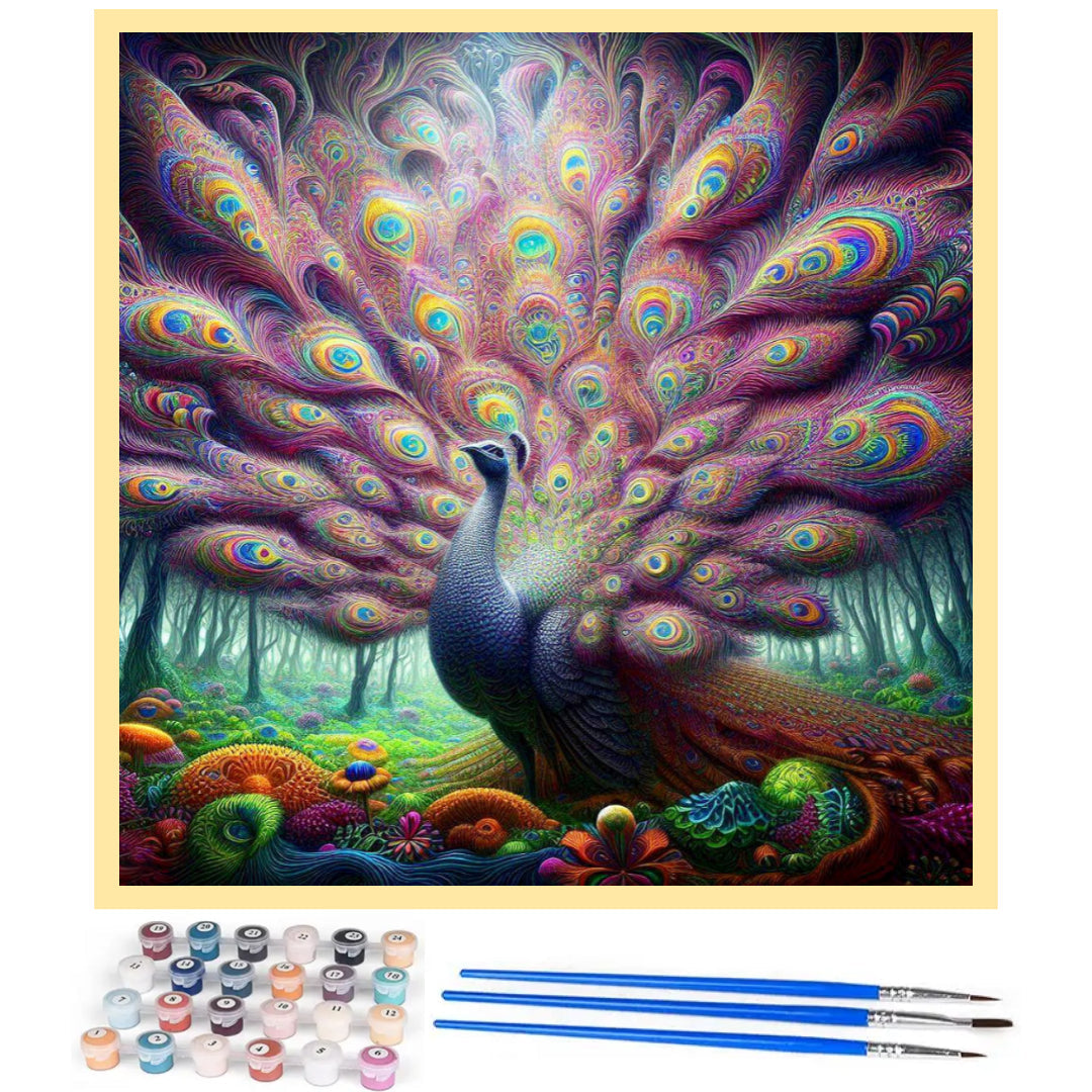 majestic-peacock-paint-by-number-kit