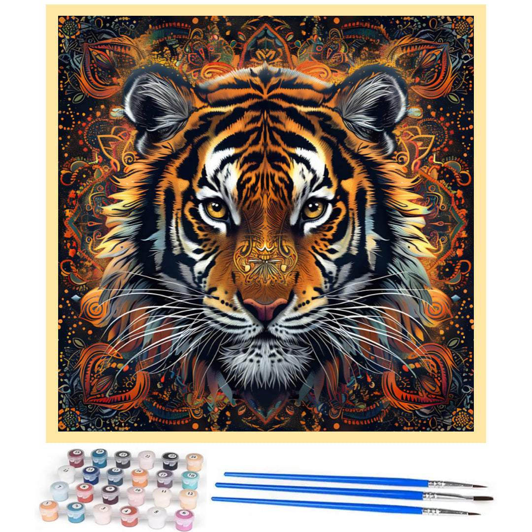 mandala-tiger-paint-by-number-kit