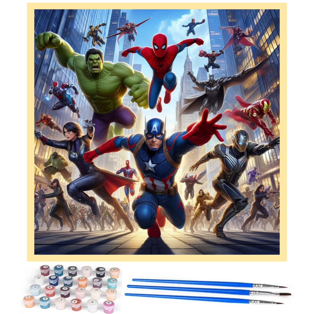 marvel-heroes-paint-by-number-kit