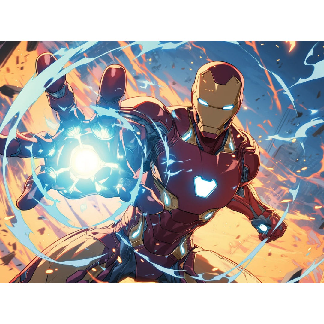 marvel-iron-man-paint-by-number-kit
