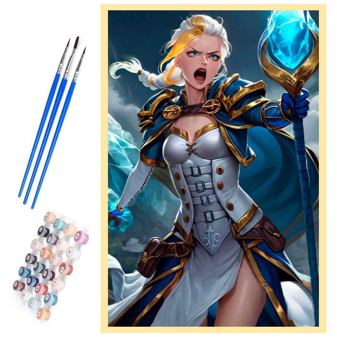 master-jaina-proudmoore-paint-by-number-kit