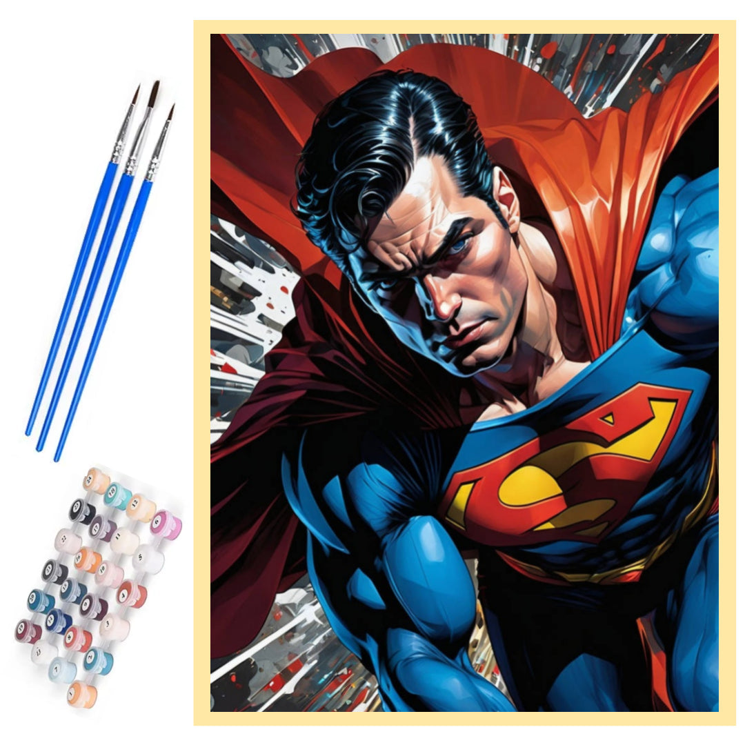 mature-superman-paint-by-number-kit