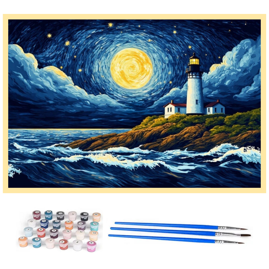 moonlight-lighthouse-paint-by-number-kit