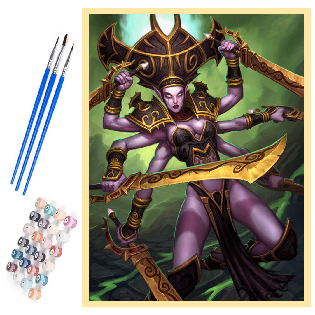 mother-misery-warcraft-paint-by-number-kit