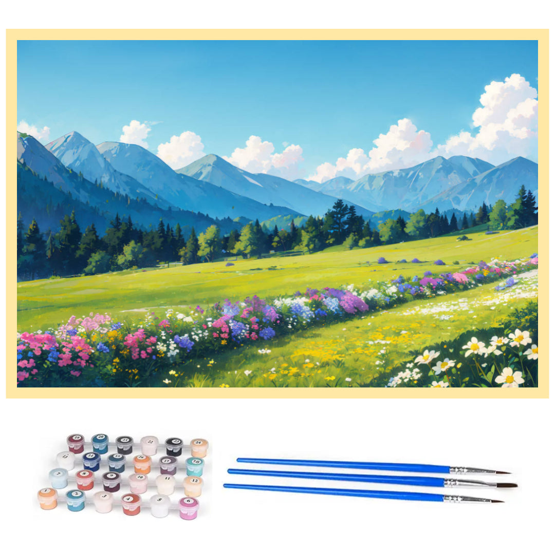 mountains-full-of-wildflowers-paint-by-number-kit