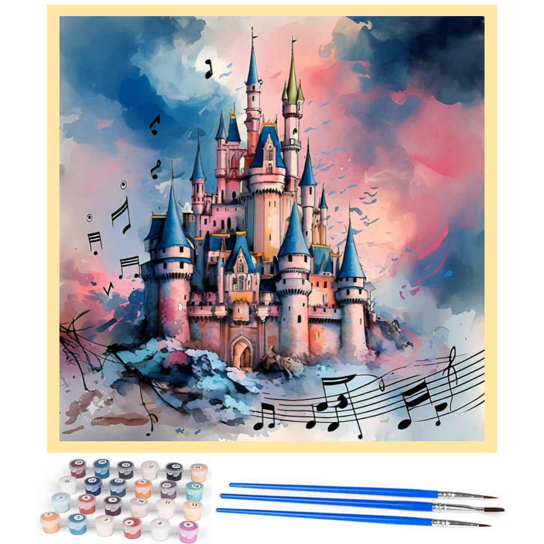 music-from-disney-castle-paint-by-number-kit