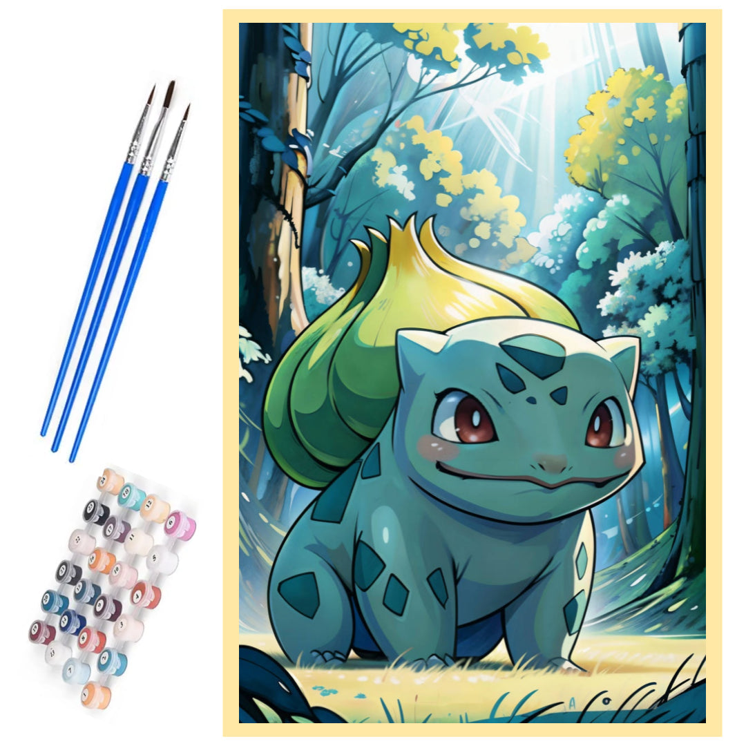 natural-bulbasaur-paint-by-number-kit