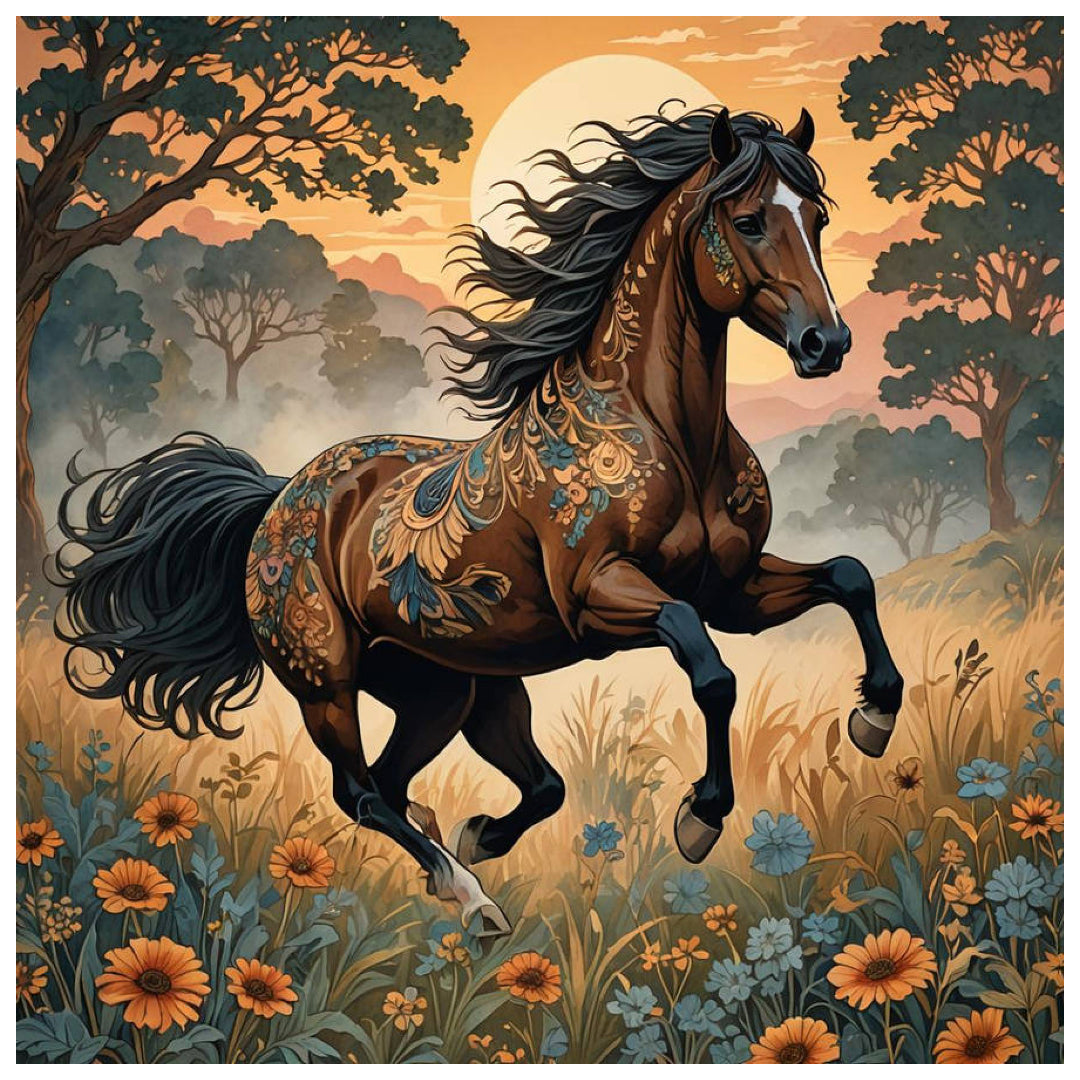 natural-mustang-paint-by-number-kit