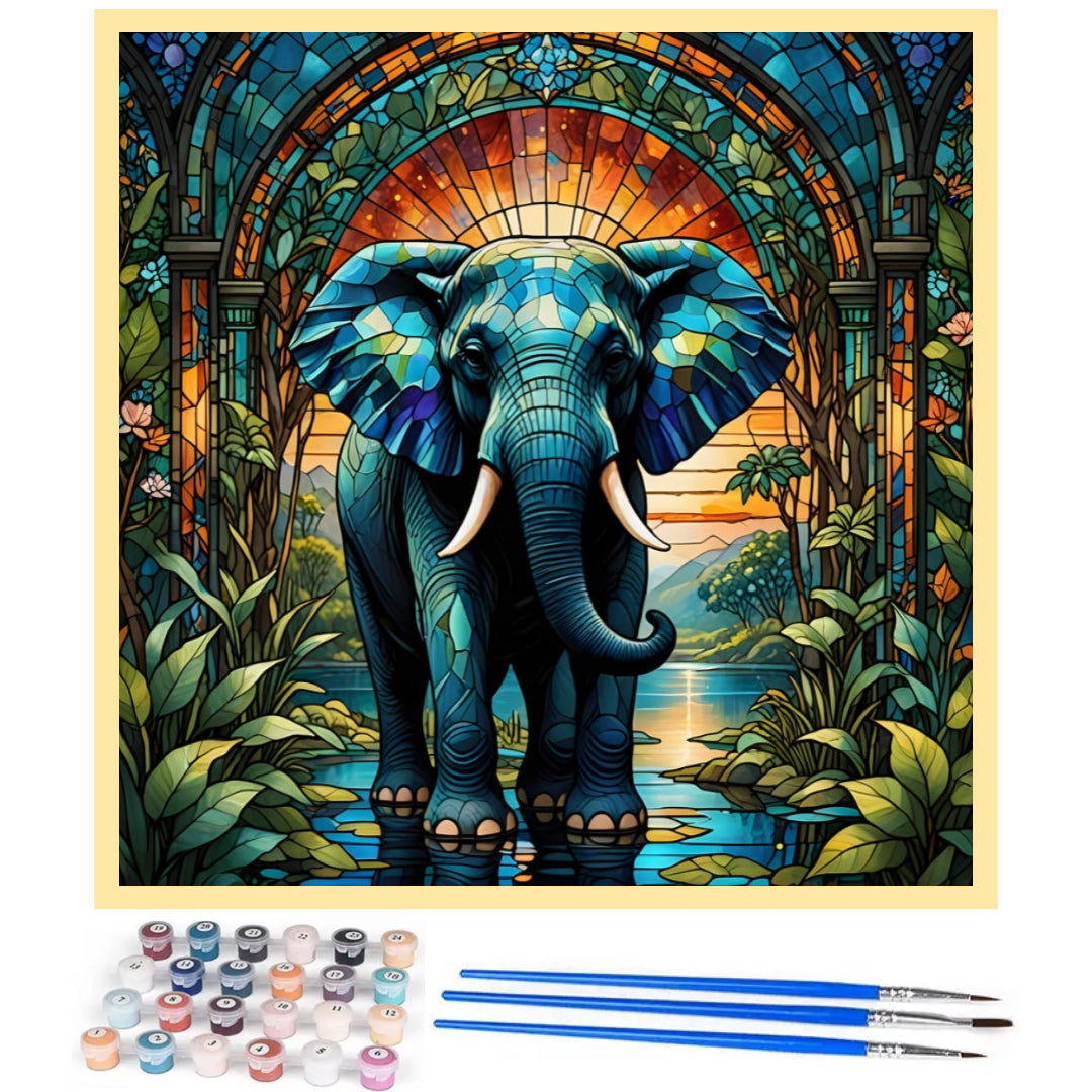 nature-elephant-paint-by-number-kit