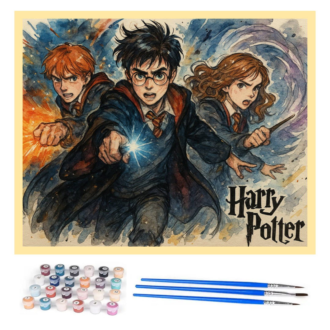 new-adventure-harry-potter-paint-by-number-kit