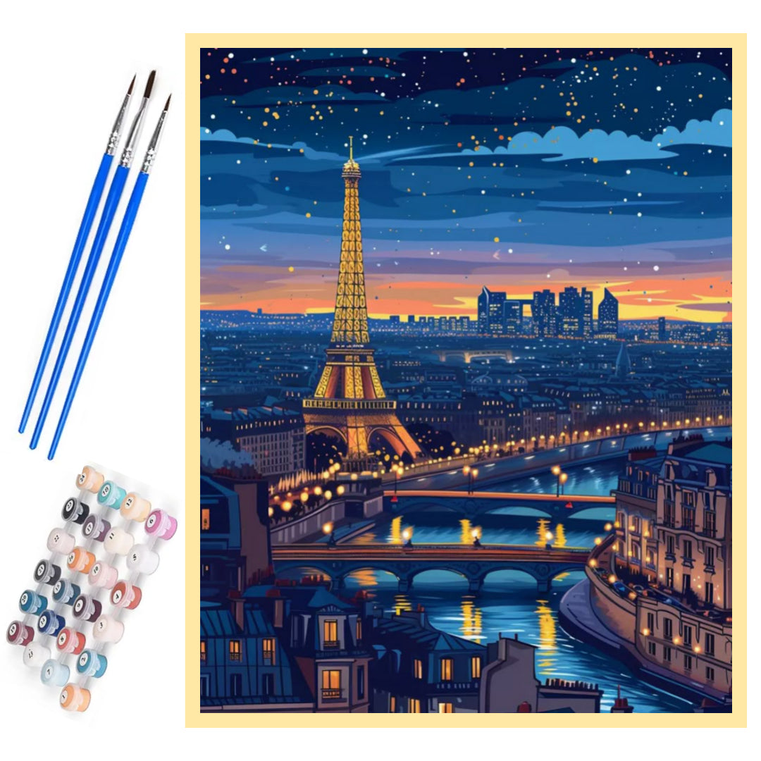 night-seine-eiffel-tower-paint-by-number-kit