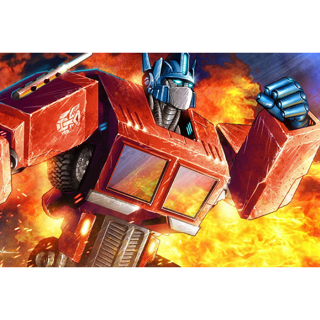 optimus-prime-in-fire-paint-by-number-kit
