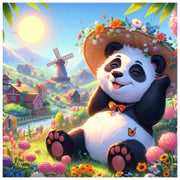 panda-enjoys-sunshine-paint-by-number-kit