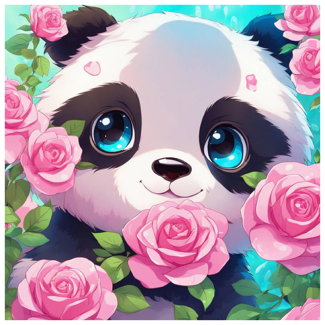 panda-with-pink-roses-paint-by-number-kit