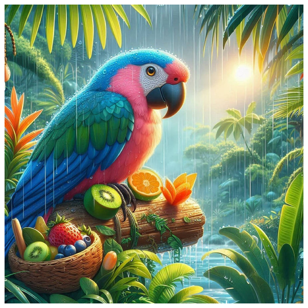 parrot-in-the-rain-paint-by-number-kit