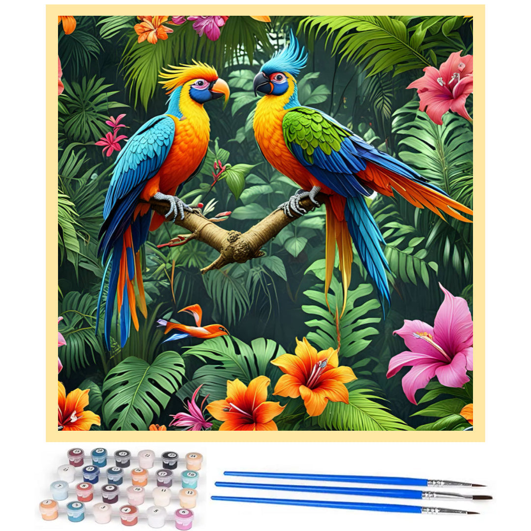 parrots-whispering-paint-by-number-kit