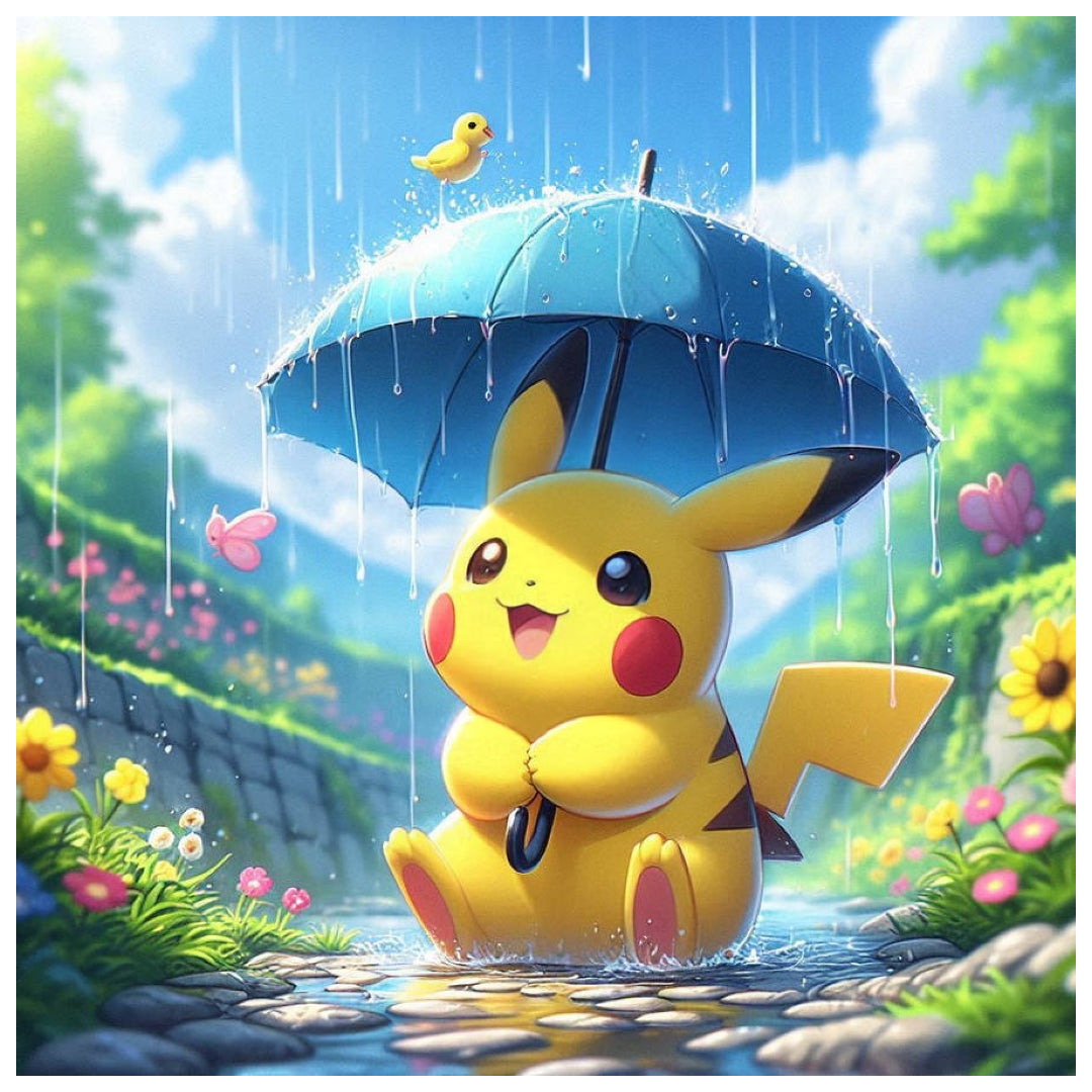 pikachu-in-the-rain-paint-by-number-kit