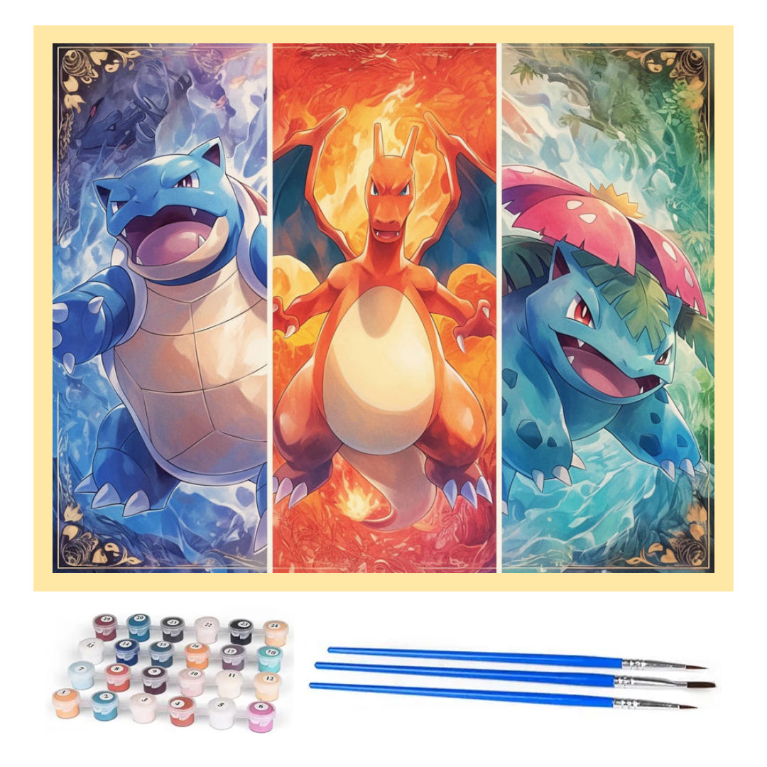 pokemon-gen-i-trio-paint-by-number-kit