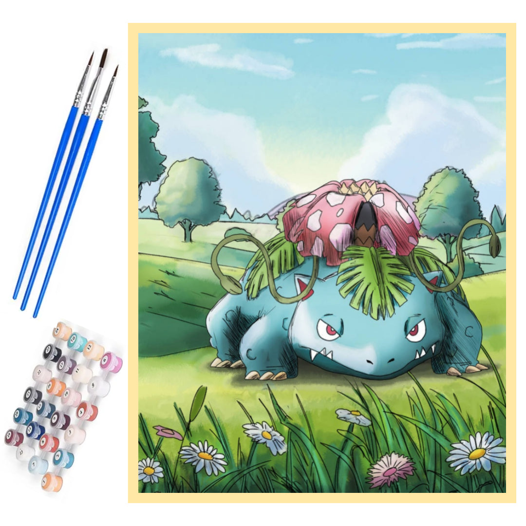 pokemon-venusaur-paint-by-number-kit