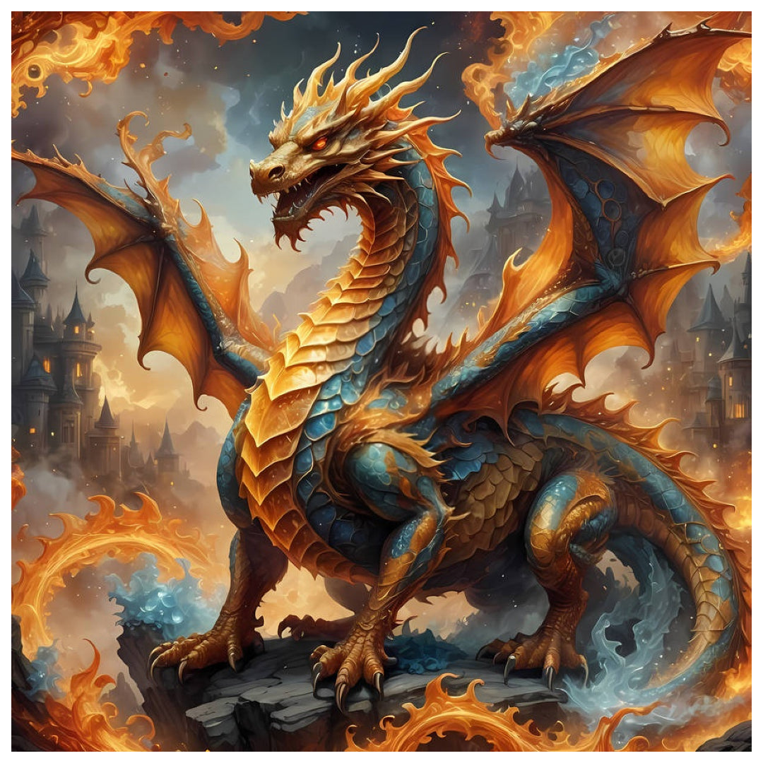 powerful-fire-dragon-paint-by-number-kit