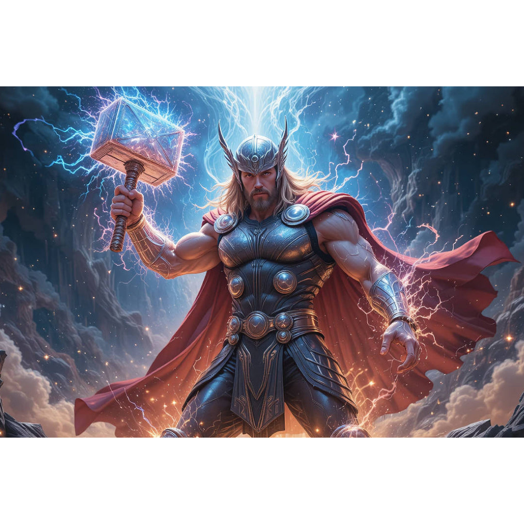 powerful-thor-paint-by-number-kit