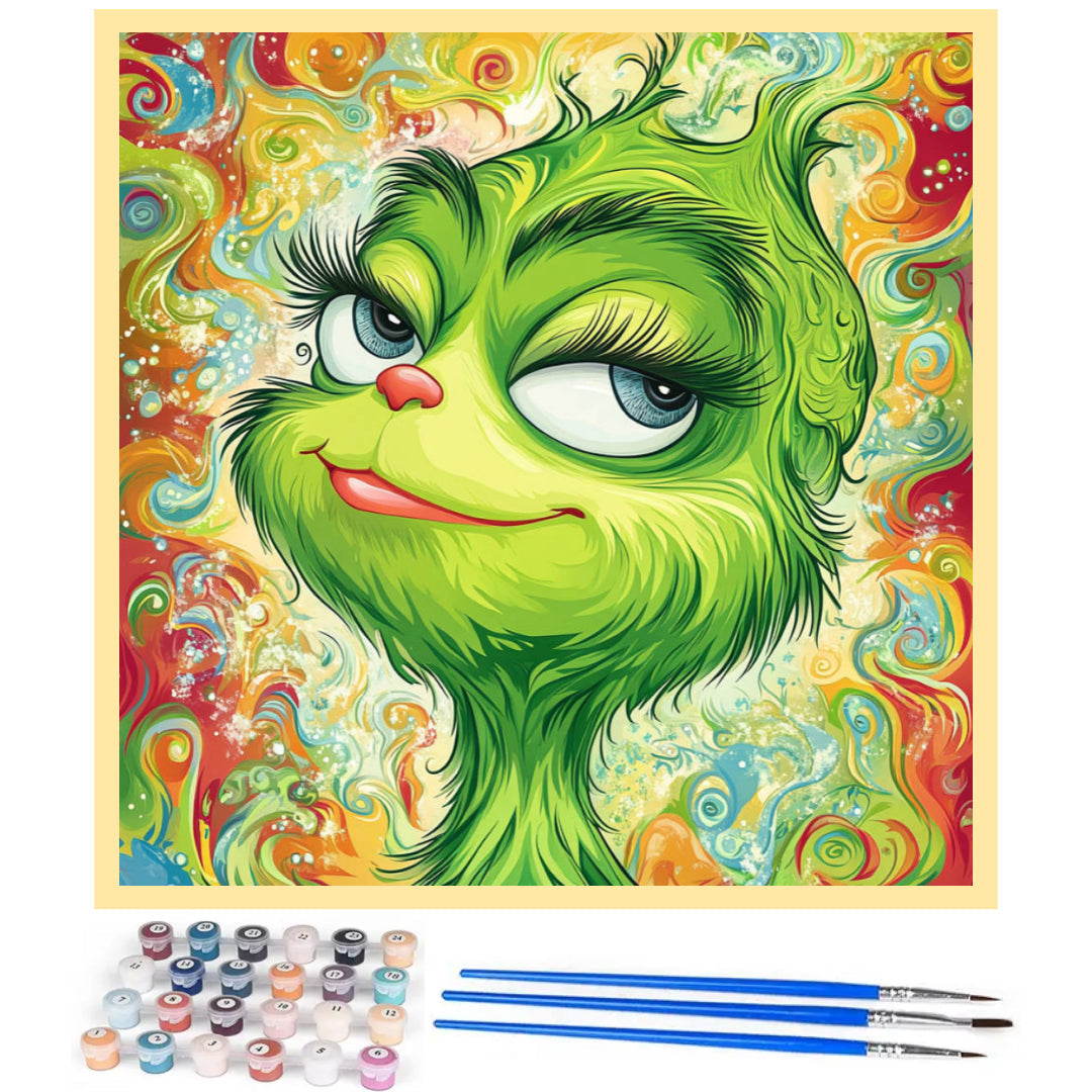 pretty-grinch-paint-by-number-kit