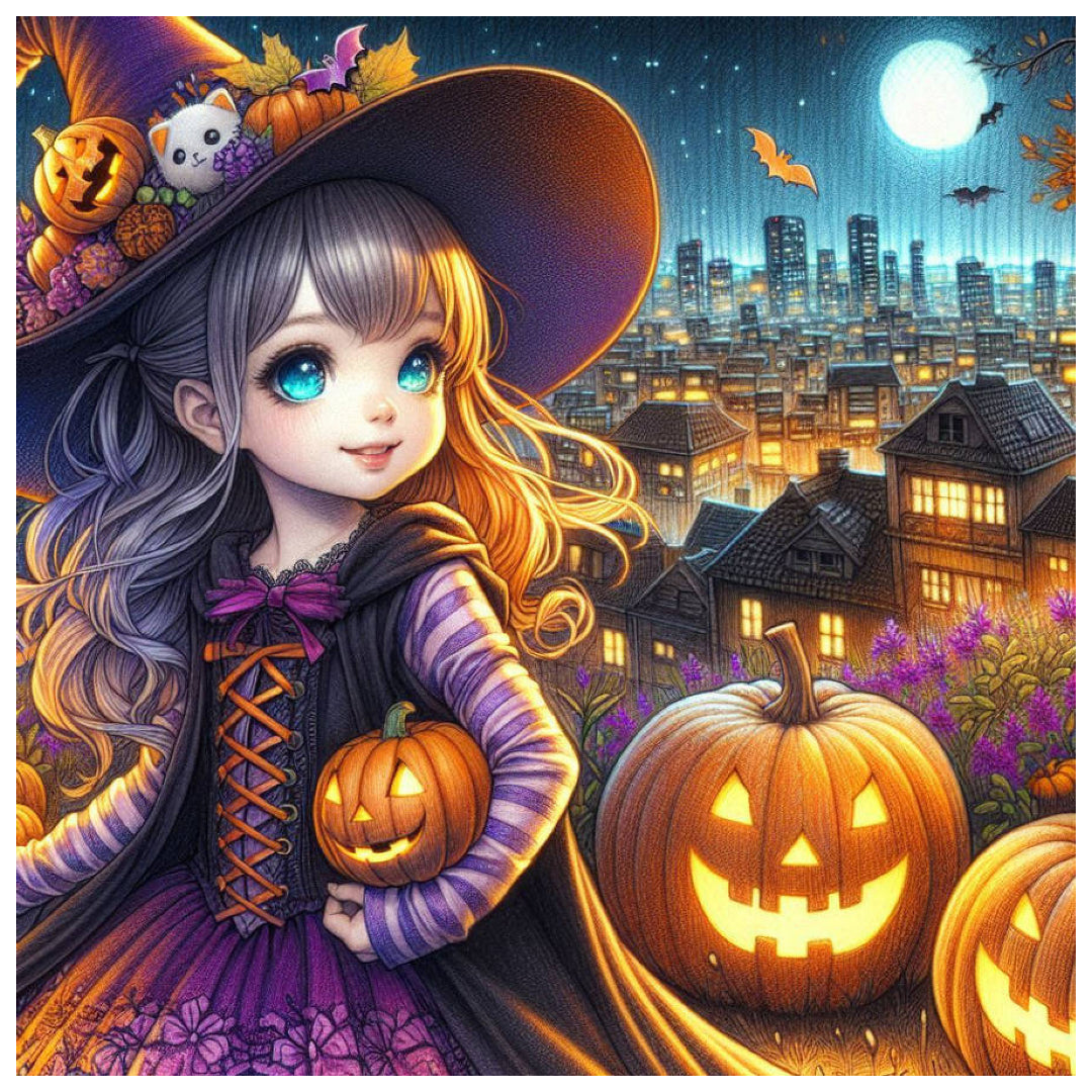 pretty-halloween-girl-paint-by-number-kit