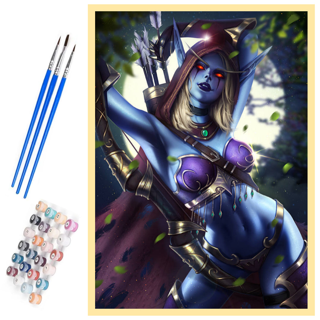pretty-sylvanas-paint-by-number-kit