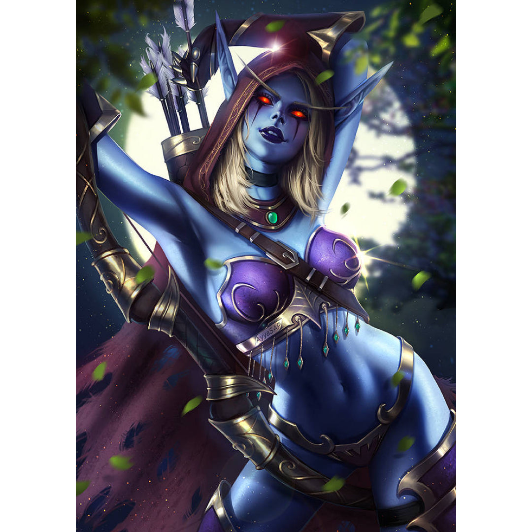 pretty-sylvanas-paint-by-number-kit