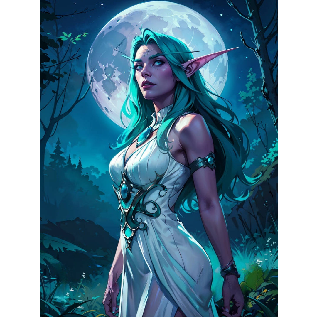 pretty-tyrande-paint-by-number-kit