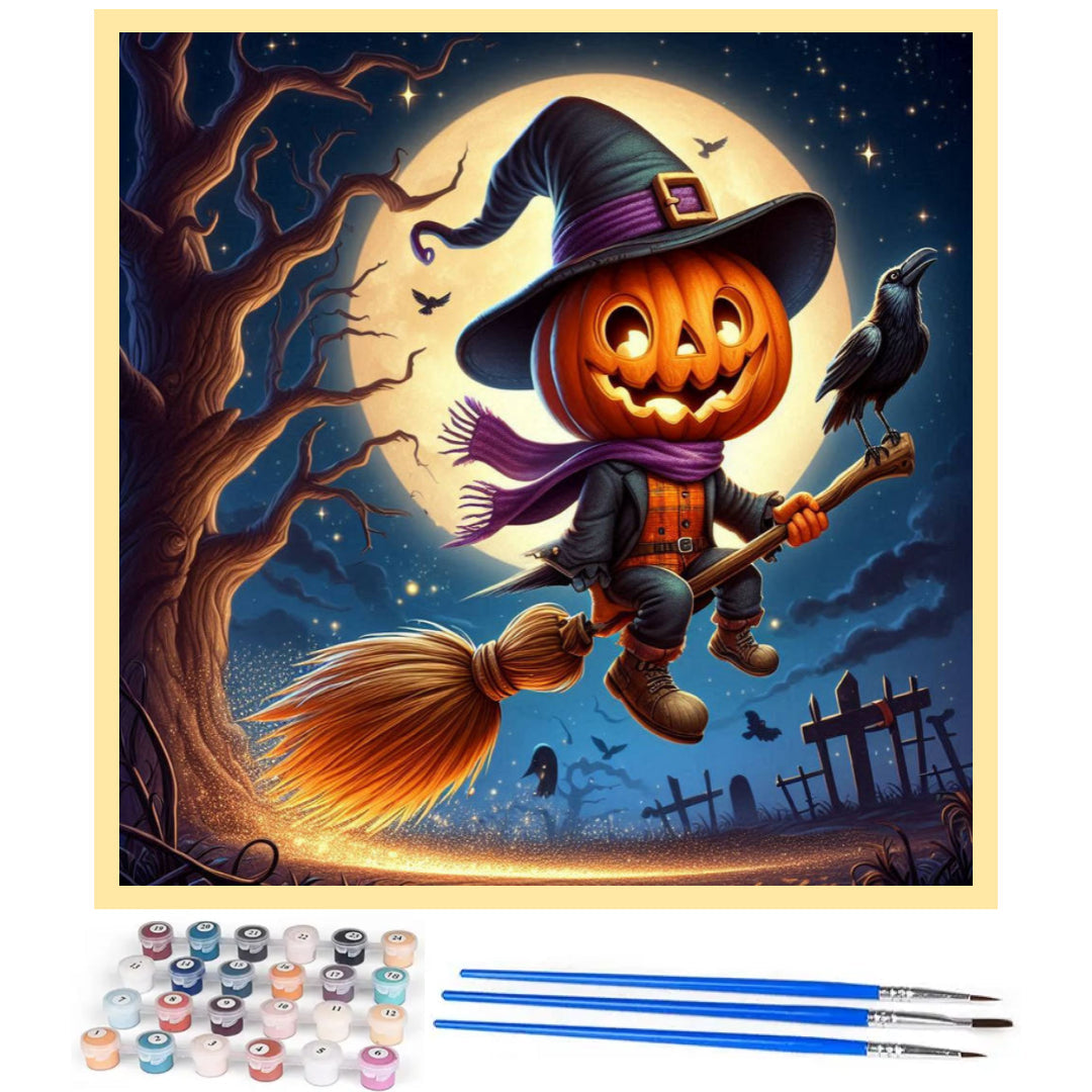 pumpkin-wizard-paint-by-number-kit