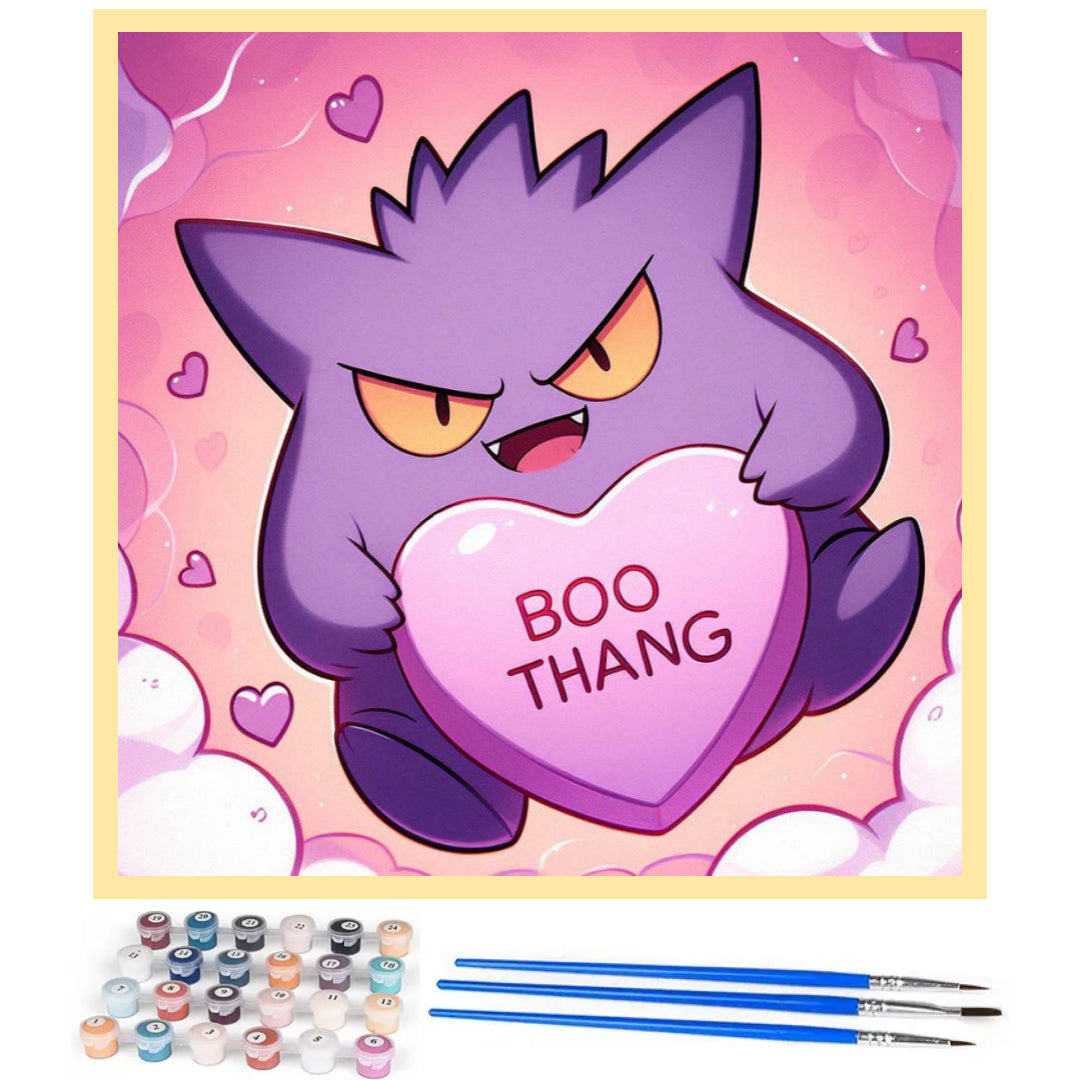 purple-gengar-paint-by-number-kit
