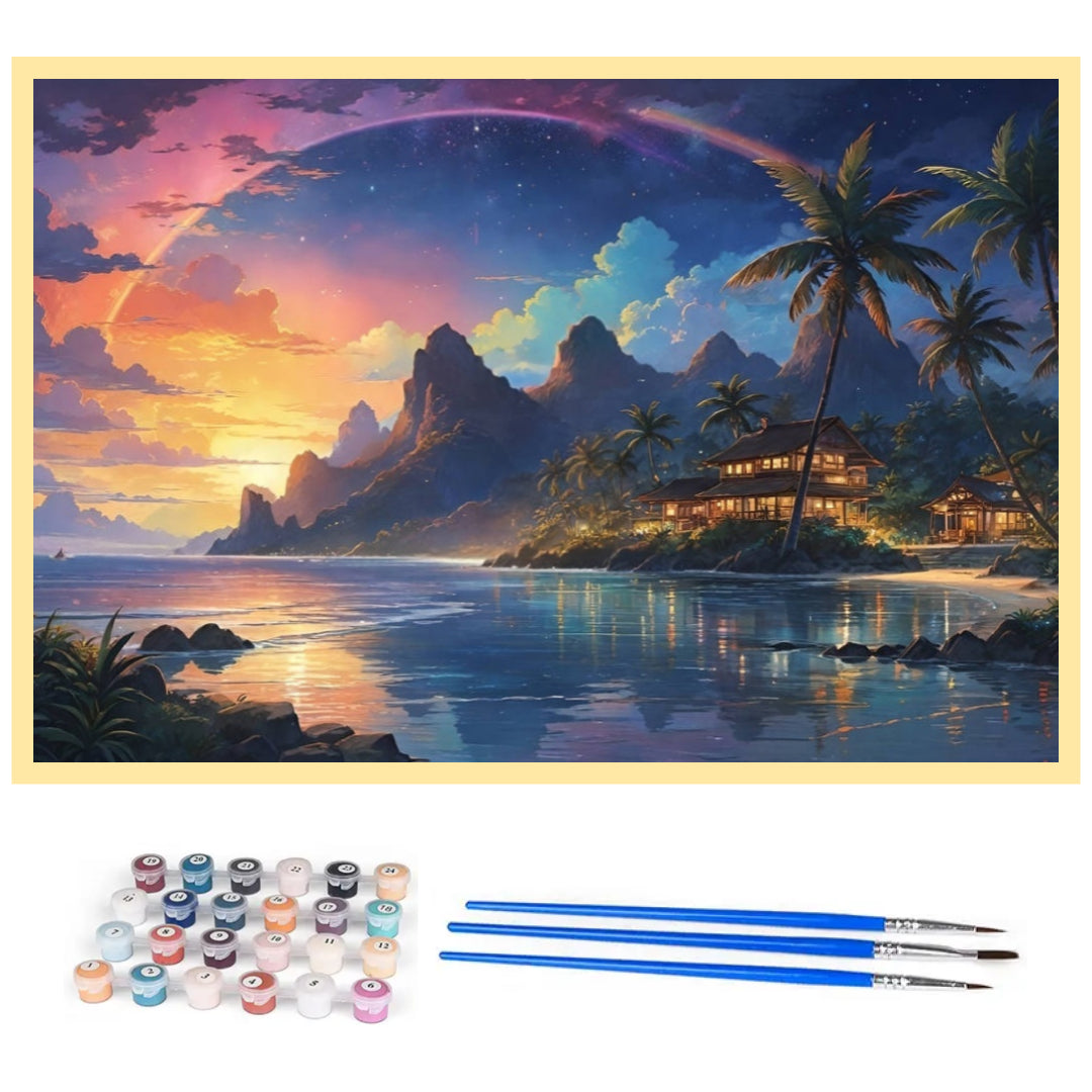 quiet-night-by-the-sea-paint-by-number-kit