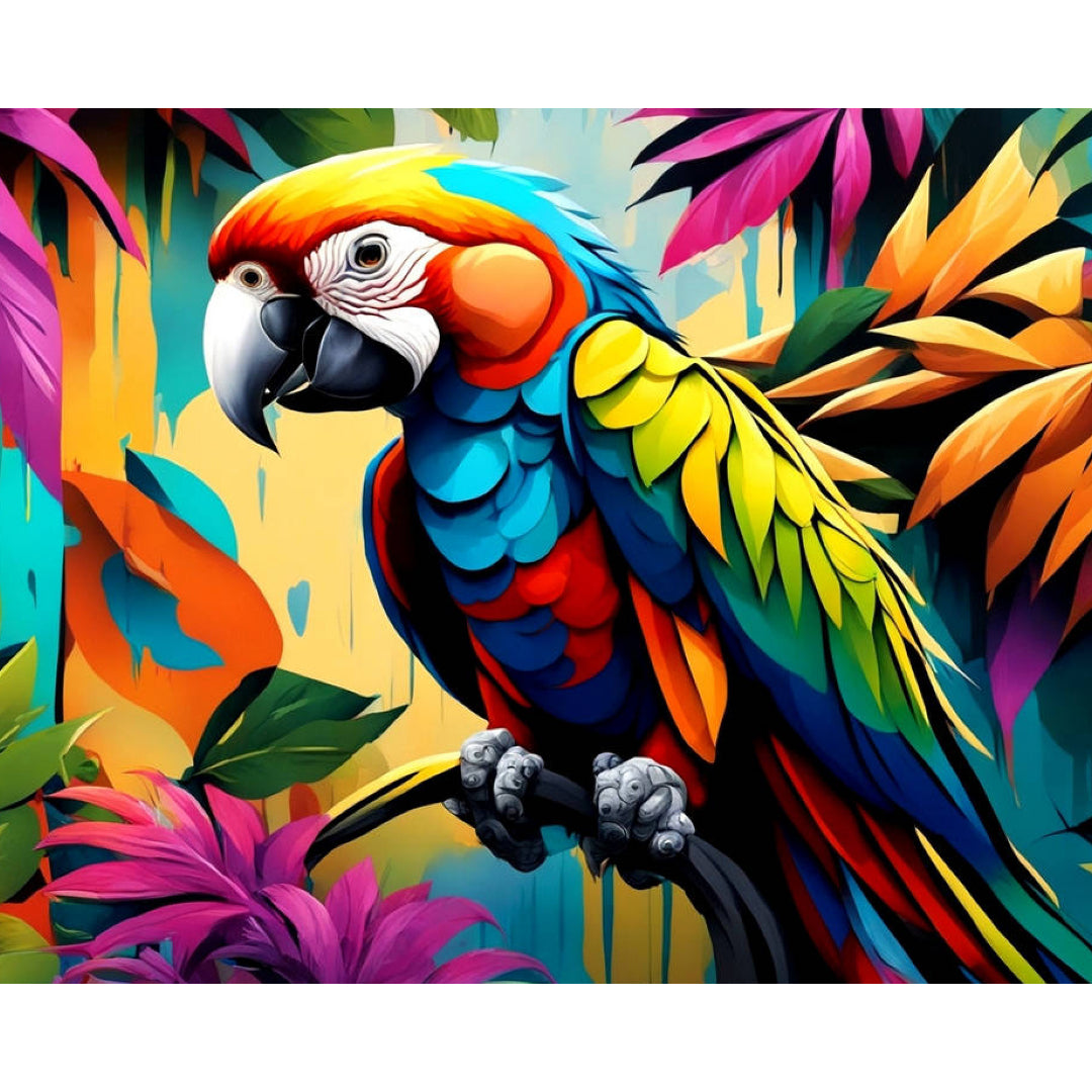 quiet-parrot-paint-by-number-kit