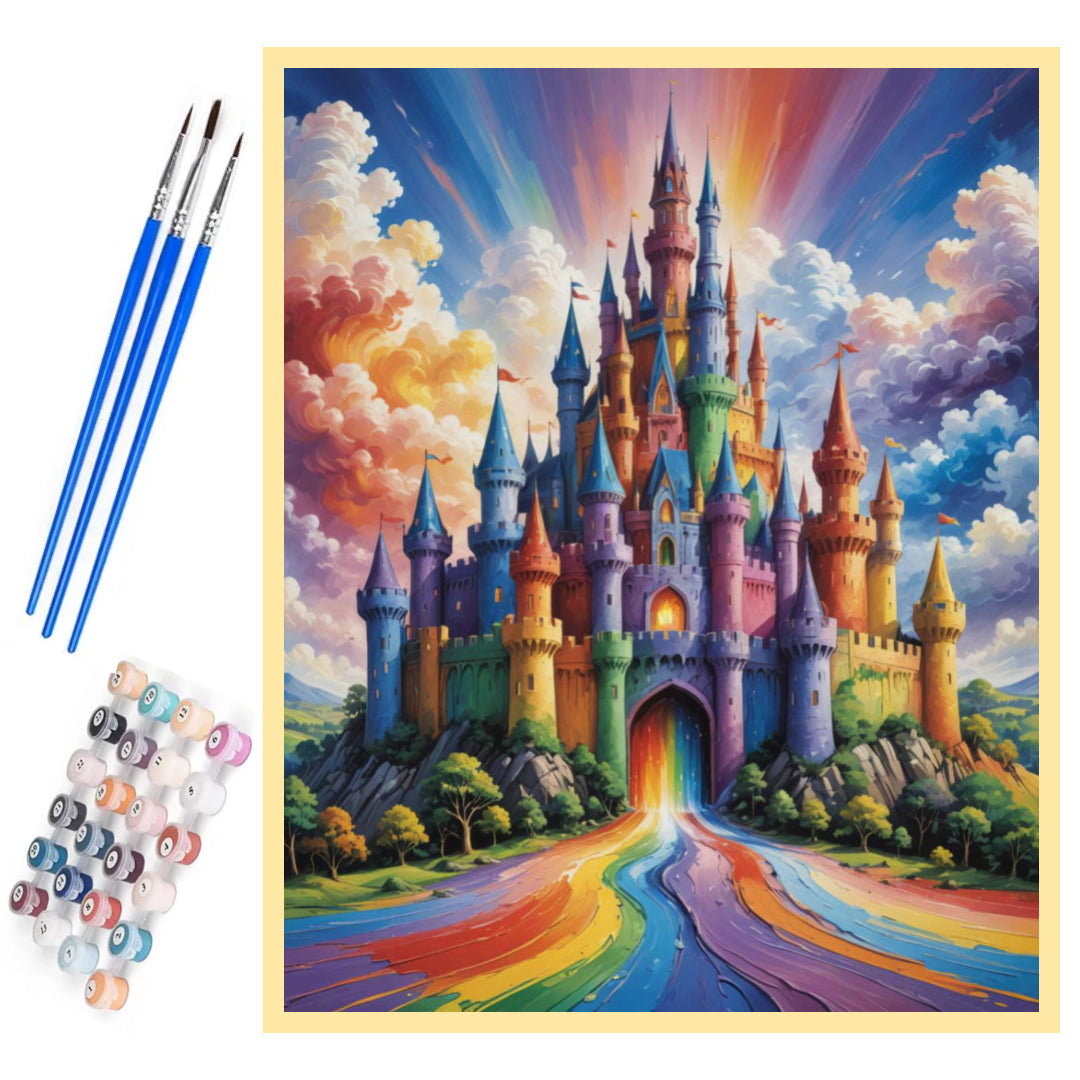 rainbow-castle-paint-by-number-kit