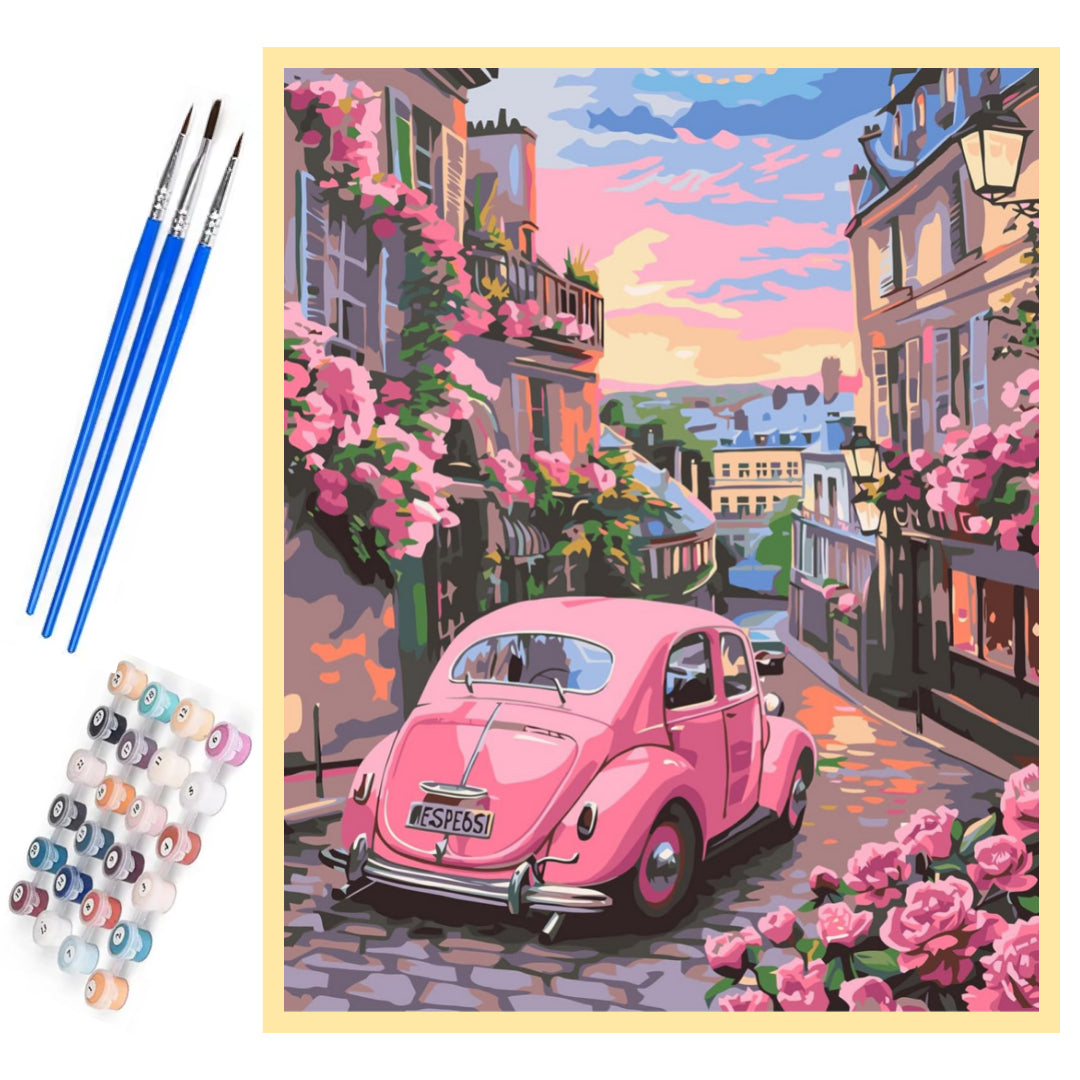 rides-around-the-city-paint-by-number-kit