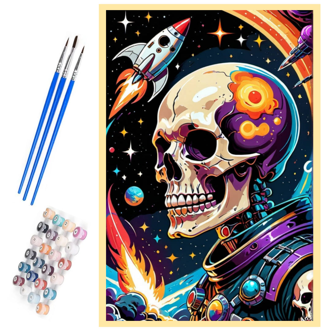 rocket-and-skull-paint-by-number-kit