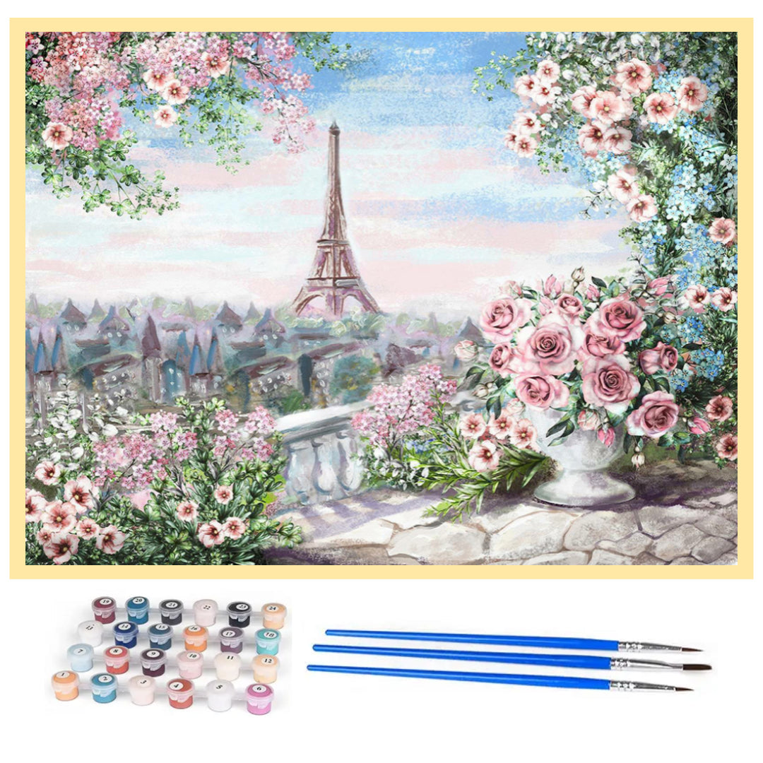 rose-pink-eiffel-tower-paint-by-number-kit