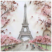 sakura-eiffel-tower-paint-by-number-kit