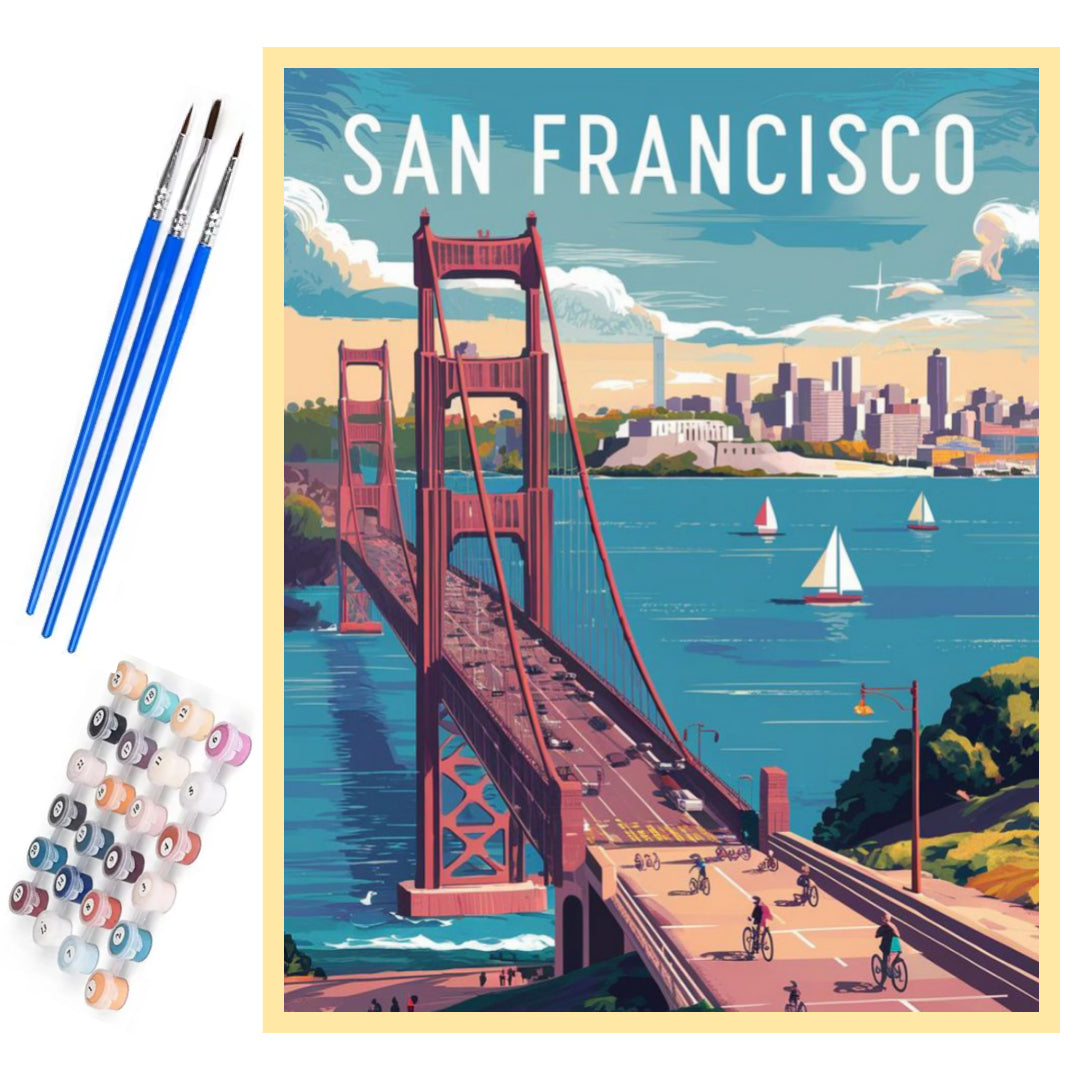 san-francisco-paint-by-number-kit