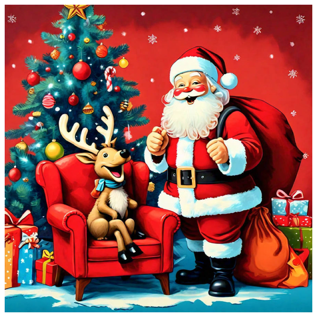 santa-sing-a-song-paint-by-number-kit