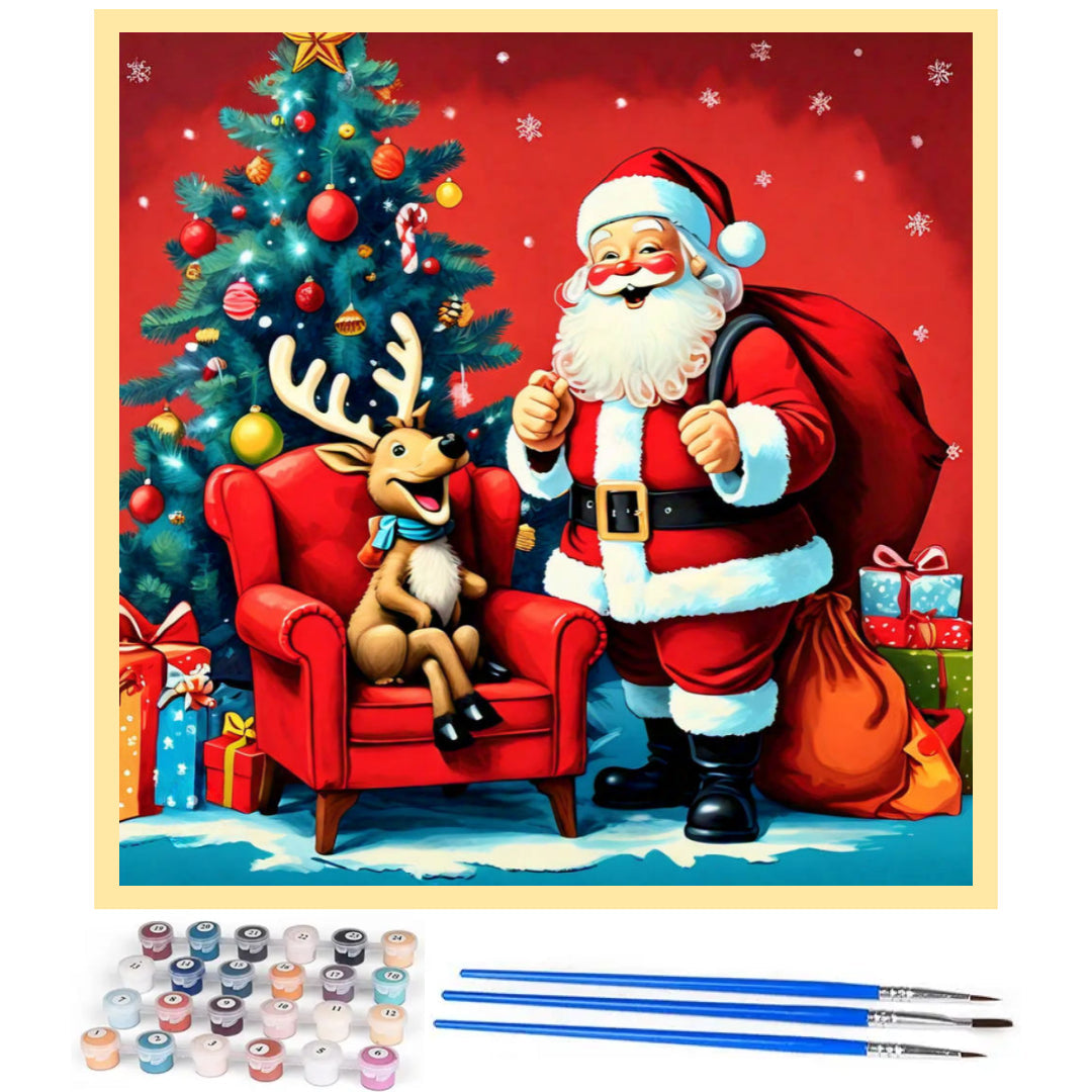 santa-sing-a-song-paint-by-number-kit