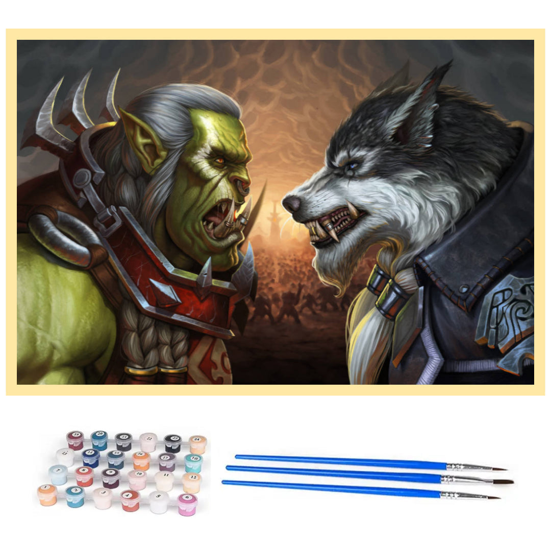 saurfang-vs-greymane-warcraft-paint-by-number-kit