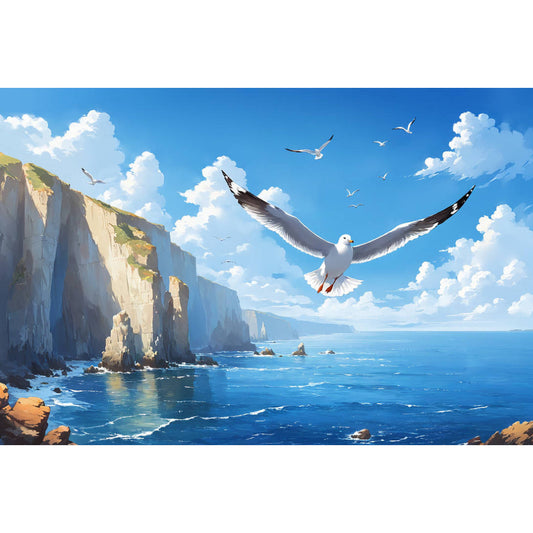 sea-gulls-blue-sea-paint-by-number-kit