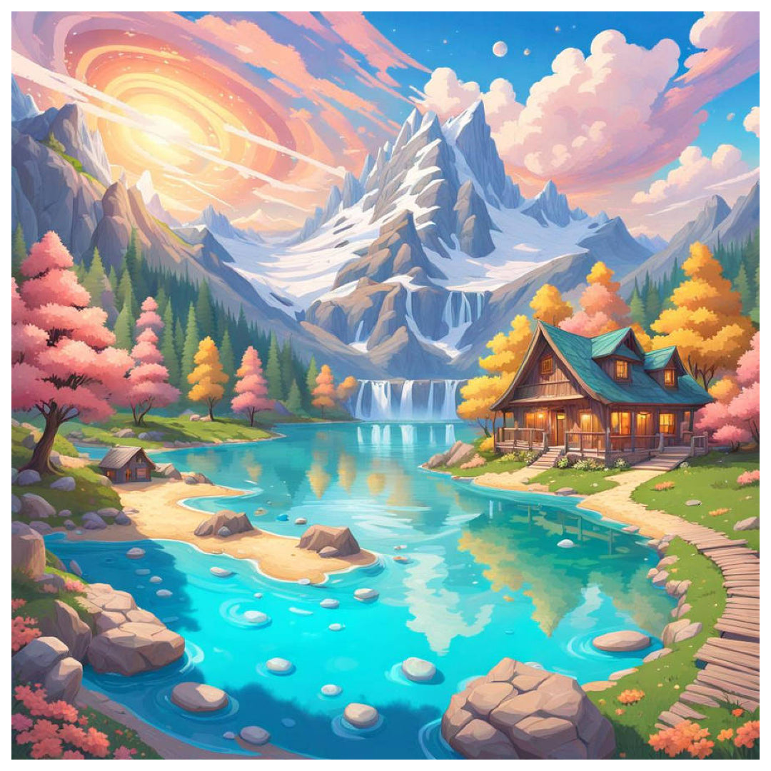 secluded-in-the-mountains-paint-by-number-kit